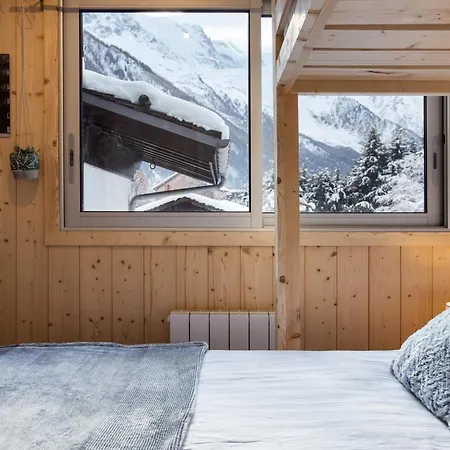 Savoy Cosy 1ch Pied Pistes Hypercentre Vue Mtblanc 아파트 샤모니