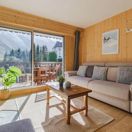 Savoy Cosy 1ch Pied Pistes Hypercentre Vue Mtblanc 샤모니