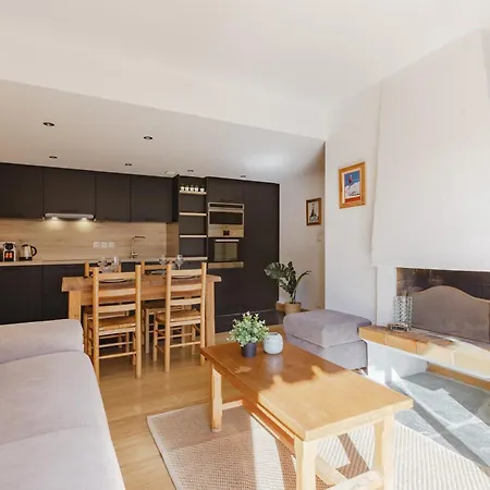 아파트 Savoy Cosy 1ch Pied Pistes Hypercentre Vue Mtblanc 샤모니